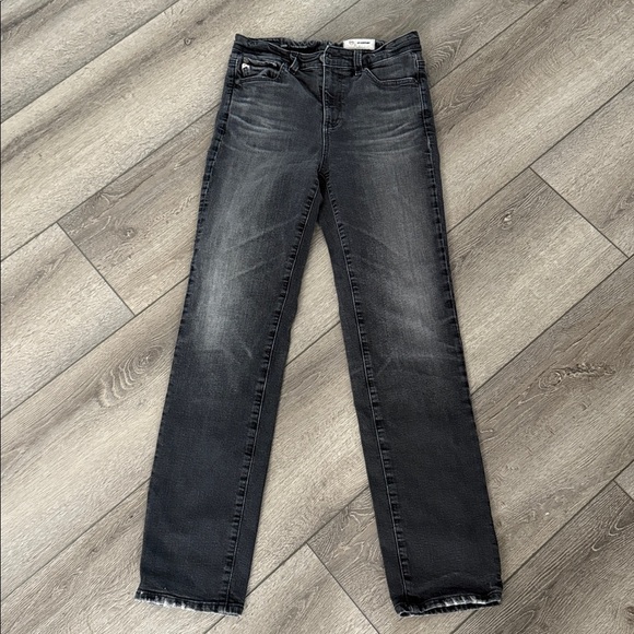 Ag denim Saige high rise straight jeans size 25 - Picture 2 of 4